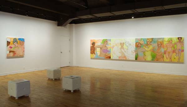 Eliza Griffiths Action Paintings