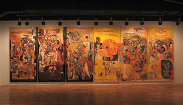 Klunder, Harold - Amorphous Amoebae: Recent Paintings and Etchings