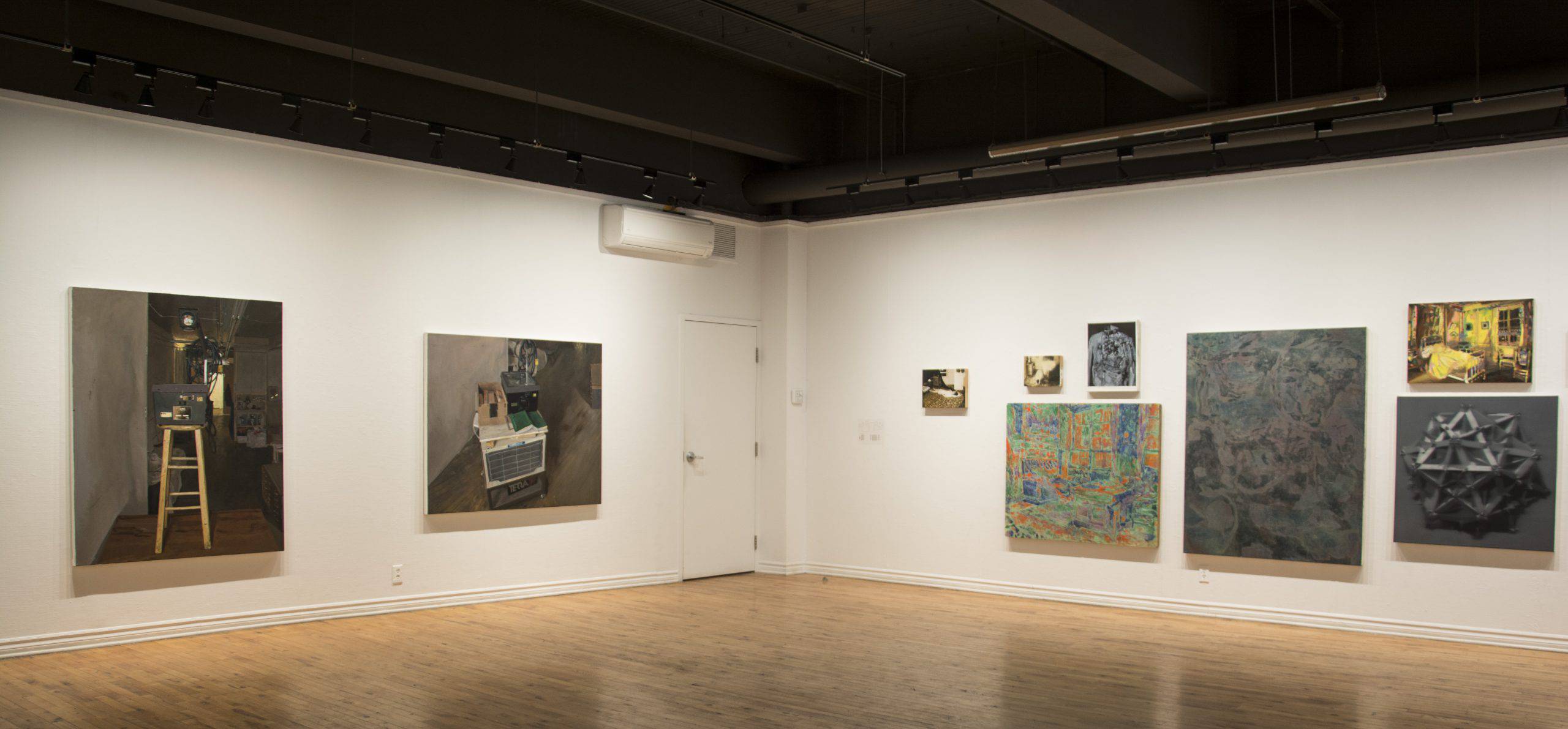 Matthieu Bouchard, Ludovic Cléroux, Allison Katz, Bea Parsons Light Falls on Things: the Metaphysics of Painting