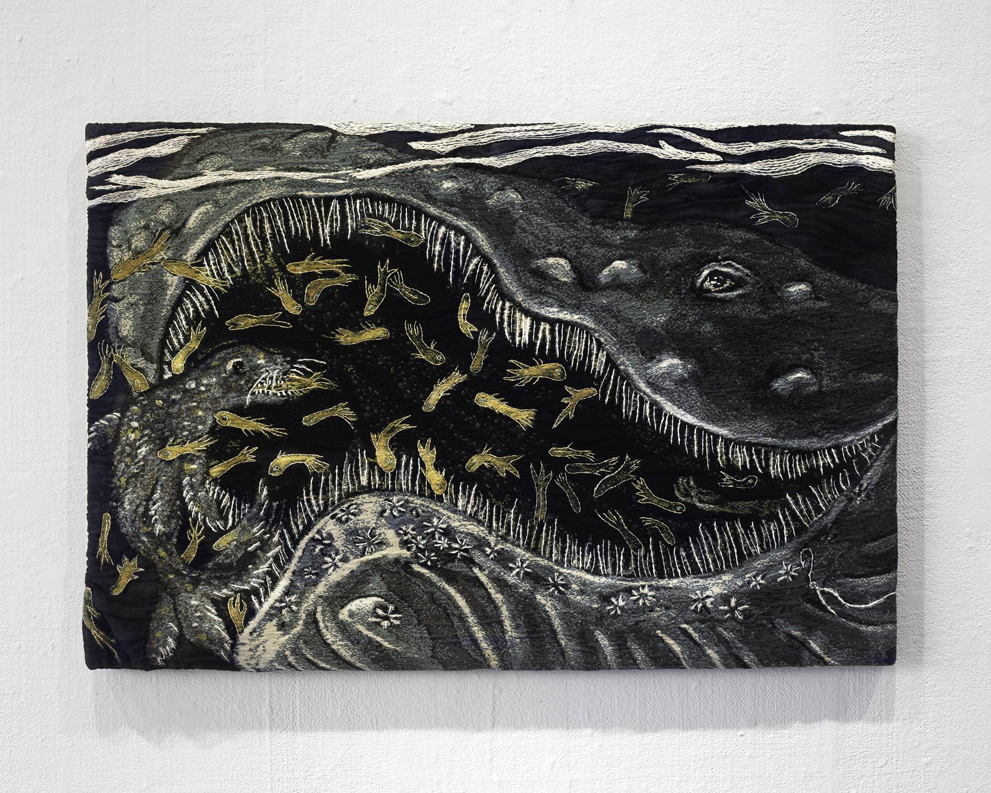 6-high-res-My-hand-reaches-out-for-minnows-tapestry