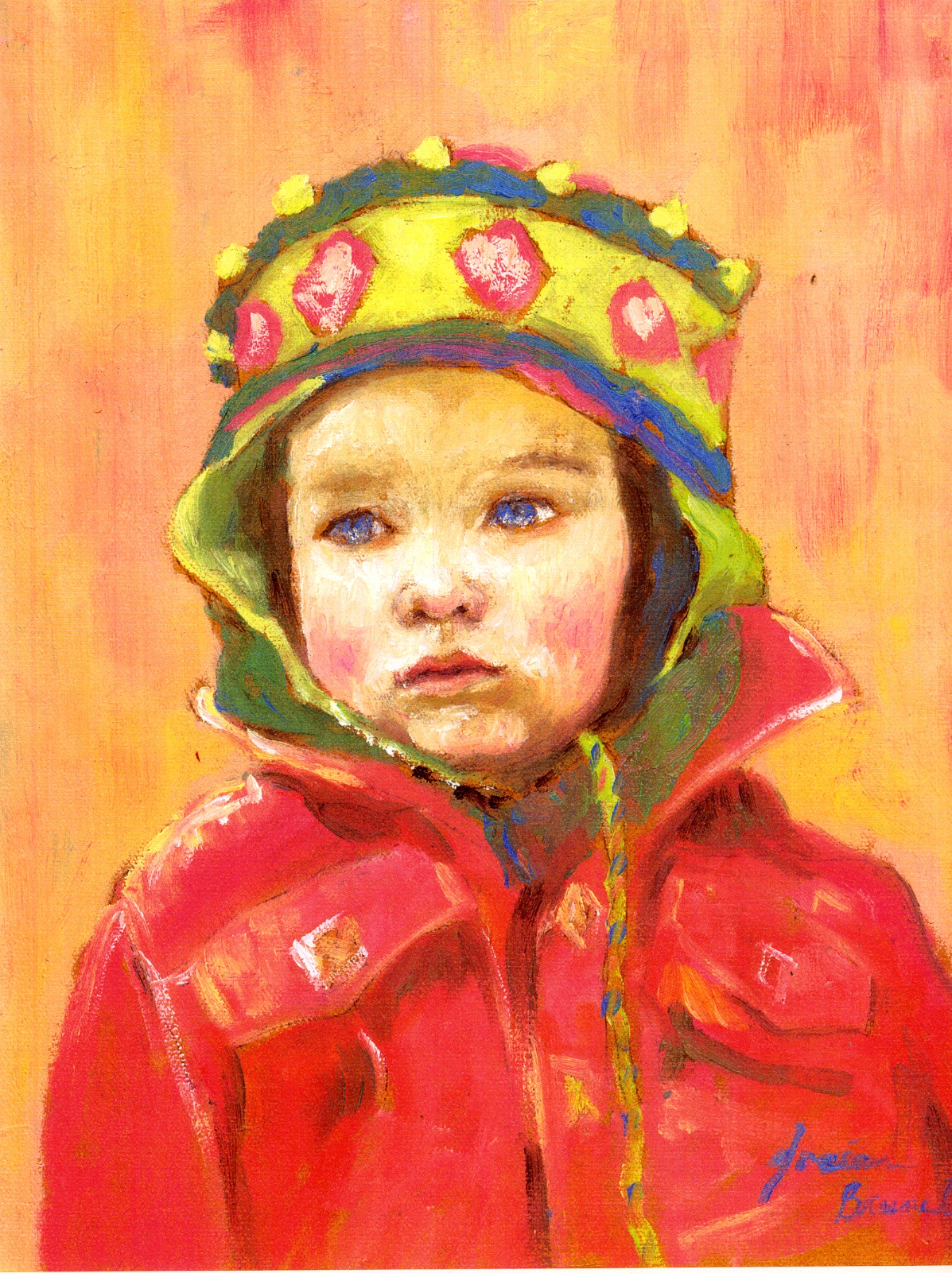 GRACE WITH A WOOL HAT