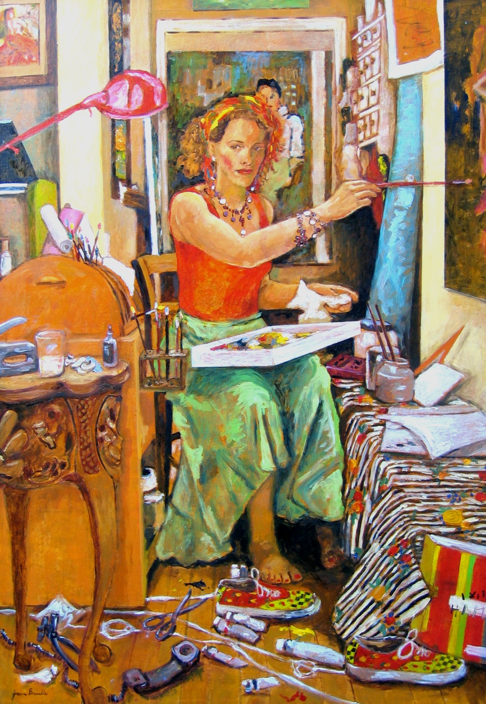SELF PORTRAIT 6.5 X 4.5
